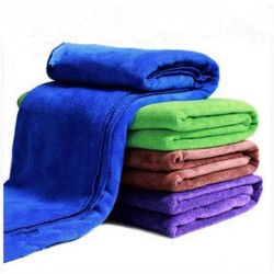 Thickened, ground, and fluffed 30 × 60 car cleaning towels, car washing towels, absorbent kitchen glass cleaning towels