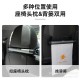 Deli Tool DL485120 Aluminum Alloy Car Rear Seat Garbage Bin Hanging Car Garbage Bag Garbage Collection