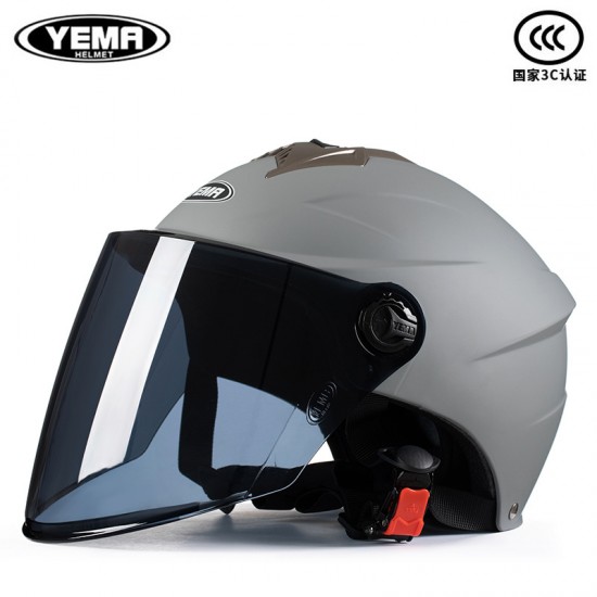 Mustang 3C Certified Helmet New National Standard Electric Vehicle Half Helmet ABS Motorcycle Summer Helmet Male and Female Battery Car Safety Helmets