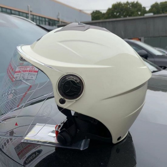 Mustang 3C Certified Helmet New National Standard Electric Vehicle Half Helmet ABS Motorcycle Summer Helmet Male and Female Battery Car Safety Helmets