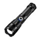 Cross border white laser strong light flashlight USB charging outdoor emergency flood control searchlight P50 remote lighting agency Cross border white laser strong light flashlight USB charging outdoor emergency flood control searchlight P50 remote lighting agency