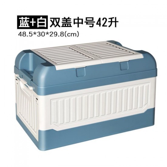 Multifunctional storage box, household car storage box, debris sorting box, fishing box, trunk, folding storage box