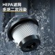 Deli car mounted vacuum cleaner, wireless charging for car use, household handheld small car, high-power suction mini