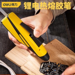 Deli Hot Melt Handmade Household High Adhesive Strong Hot Melt Gun Hot Melt Stick High Power Industrial Grade Hot Melt Gun