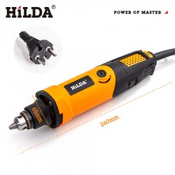 High power 400W orange electric grinder 6mm speed control clamp, small electric grinding, polishing, woodworking, jade carving