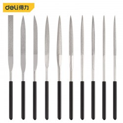 Deli Tool DL352510 10-piece Diamond Mixed File Shaping File Set 5 × 180mm