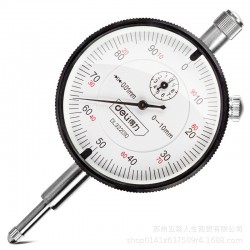 Deli tool dial gauge has undergone third-party testing, with a large dial of 56mm and a high-precision calibration lever indicator