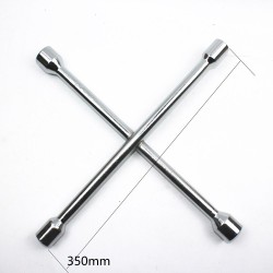 Tire wrench Cross wrench Automotive tire changing tool Socket wrench Automotive repair tool Socket cross wrench