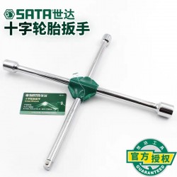 Shida Tools Cross Tire Wrench Socket Wrench Cross Car Tire Maintenance Effortless Tire Replacement 48101