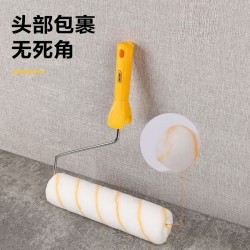 Deli roller brush, wool roller core brush, paint roller brush, wall paint powder repair, long handle small roller brush, tool brush