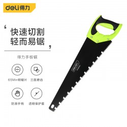 Deli Tool Woodworking Hand Board Saw Household Woodworking Saw Garden Hand Pulling Wood Saw DL6840A 45A 50A