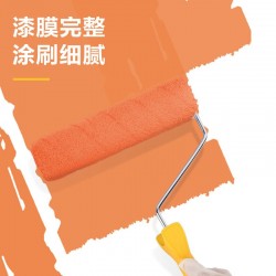 Deli roller brush, wool roller core brush, paint roller brush, wall paint powder repair, long handle small roller brush, tool brush