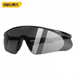 Deli multi-functional protective glasses, industrial labor protection, impact protection glasses, black sunglasses, emergency stock