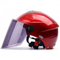 Mustang 3C Certified Helmet New National Standard Electric Vehicle Half Helmet ABS Motorcycle Summer Helmet Male and Female Battery Car Safety Helmets