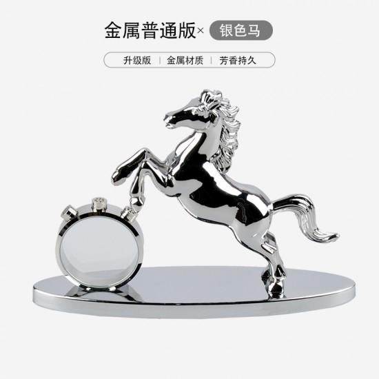 Car mounted perfume metal leopard car accessories arrived quickly, Taurus alloy car perfume seat accessories
