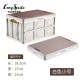 Exquisite Camping Box Outdoor Folding Storage Box Side Door Thickened Large Car Storage Box Portable Folding Box