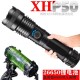 Cross border white laser strong light flashlight USB charging outdoor emergency flood control searchlight P50 remote lighting agency